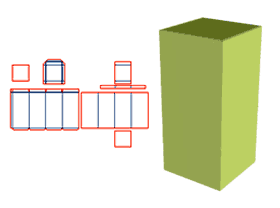 V-groove clamshell gift box, wine box opening method