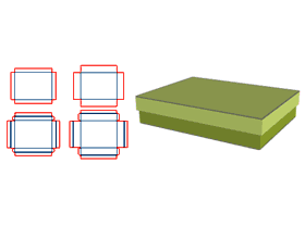 Heaven and earth cover V groove, inner fold, inner sticker optional, cover height adjustable
